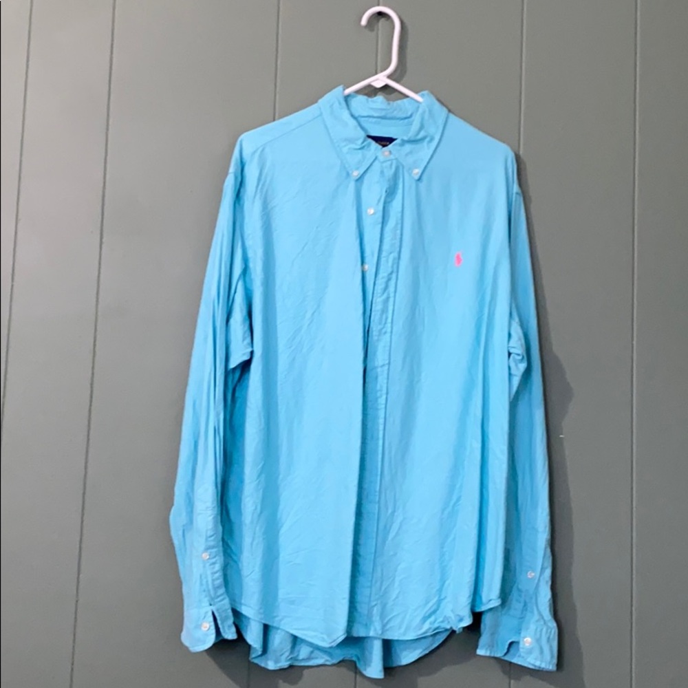 Light Blue Polo Ralph Lauren Shirt